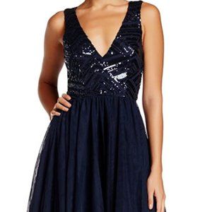 Trixxi Sequin Short Fit-and Flare Cocktail Dress